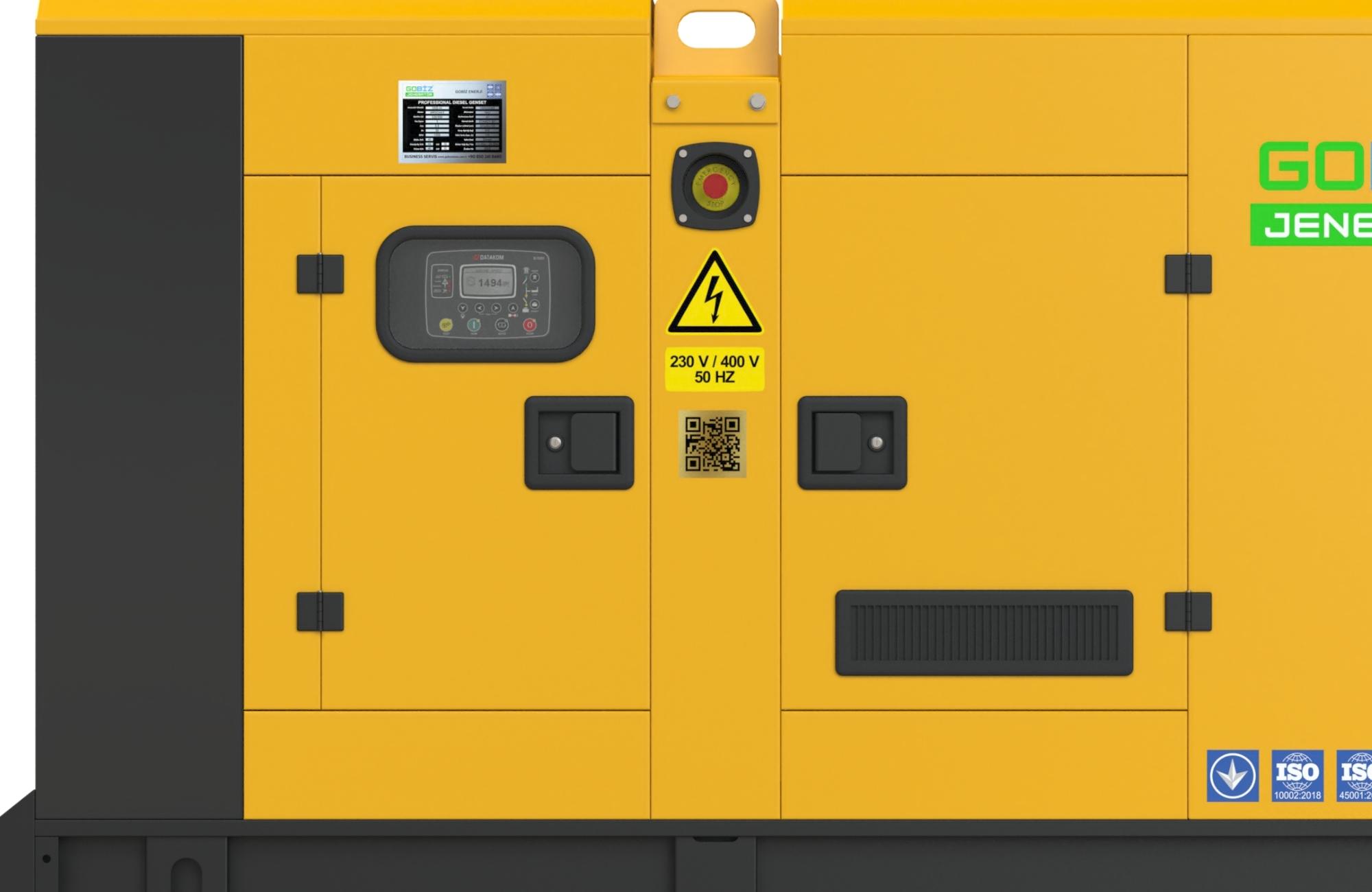 GO-BUSINESS JOHN DEERE 88kVA/70kW DİZEL GENERATÖR DƏSTİ
