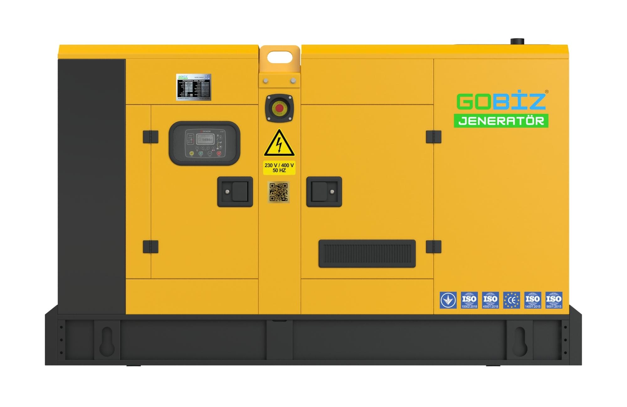 GO-BUSINESS JOHN DEERE 88kVA/70kW DİZEL GENERATÖR DƏSTİ