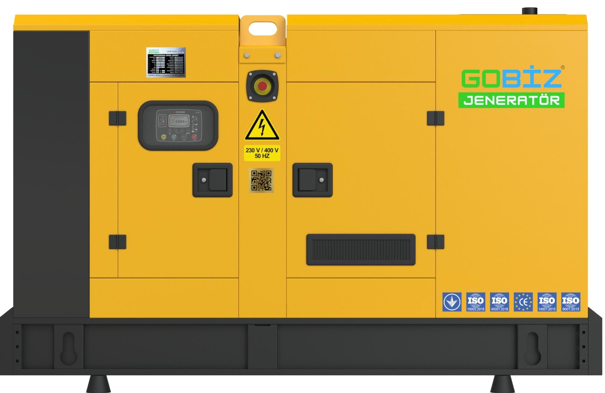GO-BUSINESS RICARDO 121 kVA DİZEL GENERATÖR DƏSTİ